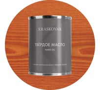 Масло твёрдое повышенной прочности Kraskovar Махагон 0,75л 1666