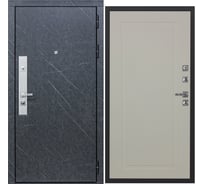 Дверь DIVA МХ-26 2050x860 мм Правая Гранит лава оникс - Н10 Белый софт УТ-00077915