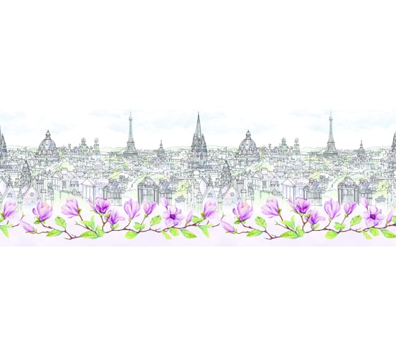 Декоративная панель ЮГPLASTМАРКЕТ городские зарисовки ТР1884599446
