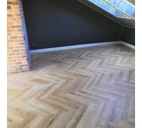 Кварц-виниловый ламинат Aspenfloor Elegant SPC 43 класс, 5 мм, EL6-03 Дуб Виндзор, 4V, 640x128x5 мм, толщина защитного слоя 0.3 мм, 16 шт., площадь упаковки 1.311 кв. м 4680427068843