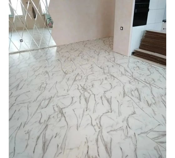 Кварц - виниловый ламинат Aspenfloor Natural Stone SPC 43 класс, 4 мм, NS5-01 Тадж-Махал, 610x305x4 мм, толщина защитного слоя 0.5 мм, 10 шт., площадь упаковки 1.861 кв. м 4680427066450