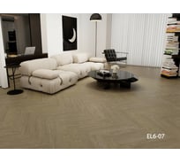 Кварц-виниловый ламинат Aspenfloor Elegant SPC 43 класс, 5 мм, EL6-07 Дуб Кембридж, 4V, 640x128x5 мм, толщина защитного слоя 0.3 мм, 16 шт., площадь упаковки 1.311 кв. м 4680427075827