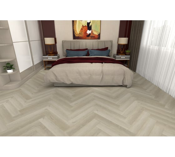 Кварц-виниловый ламинат Aspenfloor Elegant SPC 43 класс, 5 мм, EL6-04 Дуб Бельведер, 4V, 640x128x5 мм, толщина защитного слоя 0.3 мм, 16 шт., площадь упаковки 1.311 кв. м 4680427068850 1