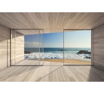 Фотообои Студия фотообоев Комната у моря, 400x270 см, 4 полотна 1414614