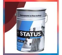 Краска атмосферостойкая ПФ-115 вишневая Радугамалер STATUS 10 кг 2000996555155