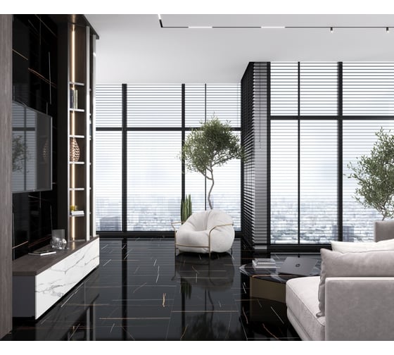 Керамогранит LAPARET Saint Laurent 60x60 см; полированный; 1,44 кв. м; 4 шт. х9999284964