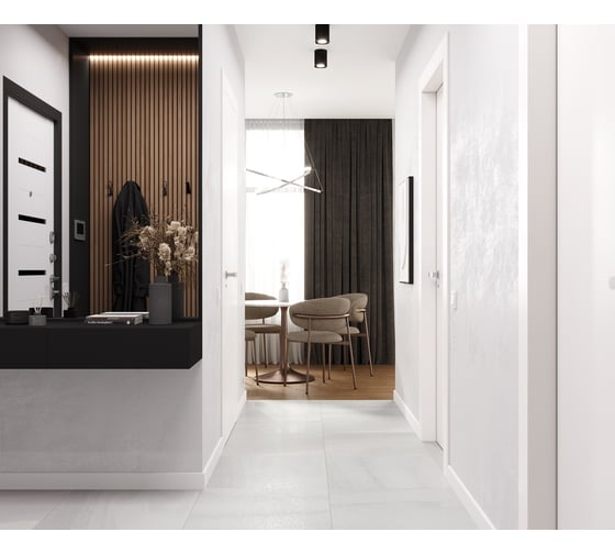 Керамогранит LAPARET Urban Dazzle Bianco белый; 60x60 см; лаппатированный; 1,44 кв. м; 4 шт. х9999275914