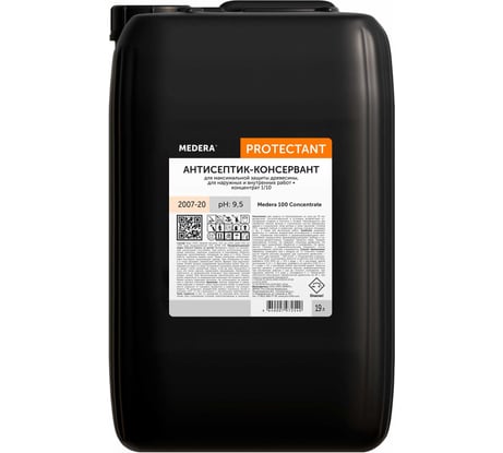 Невымываемый универсальный антисептик для древесины Medera 100 Concentrate 20 л 2007-20