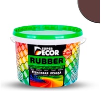 Резиновая краска SUPER DECOR №06 Арабика, 3 кг 4630024700530