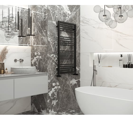 Керамогранит LAPARET Calacatta superb белый, 60x60 см, матовый, 1.44 кв. м, 4 шт. х9999275898