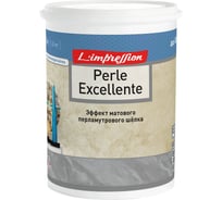 Декоративное покрытие L’impression Perle excellente 1 л, с эффектом матового перламутрового шелка, 42111 розовый LN7ZXCALBJ