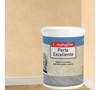 Декоративное покрытие L’impression Perle excellente 2.5 л, с эффектом матового перламутрового шелка, 42070 персиковый X8X67D61AY