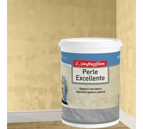 Декоративное покрытие L’impression Perle excellente 1 л, с эффектом матового перламутрового шелка, 42102 бежевый AA5ZEJYCPQ