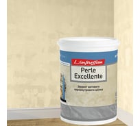 Декоративное покрытие L’impression Perle excellente 1 л, с эффектом матового перламутрового шелка, 42080 бежевый EFW3NFUVVU
