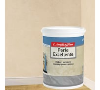 Декоративное покрытие L’impression Perle excellente 2.5 л, с эффектом матового перламутрового шелка, 42083 кремовый 7TV1KRPSB5