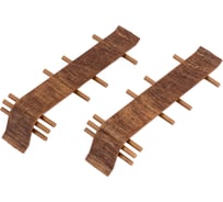 Соединитель для плинтуса пвх Волшебная палочка home 70 мм 2шт/уп 7025 УТ000078097