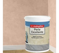 Декоративное покрытие L’impression Perle excellente 2.5 л, с эффектом матового перламутрового шелка, 42111 розовый FJ7J2T7ZQD