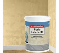 Декоративное покрытие L’impression Perle excellente 2.5 л, с эффектом матового перламутрового шелка, 42102 бежевый VMM742X2EU