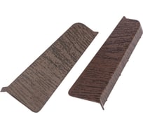 Заглушка для плинтуса пара пвх Волшебная палочка home 70 мм 2шт/уп 7024 УТ000078087