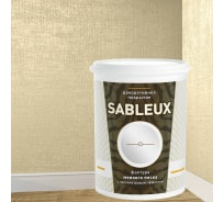 Декоративное покрытие L’impression Sableux 2.5 л, с фактурой мелкого плотного перламутрового песка цвет Светло желтый 32082 LATKXLLPB5