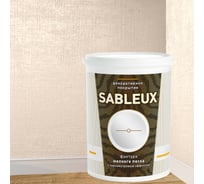 Декоративное покрытие L’impression Sableux 1 л, с фактурой мелкого плотного перламутрового песка цвет Белый 32000 (База) WN1Q88VKPW
