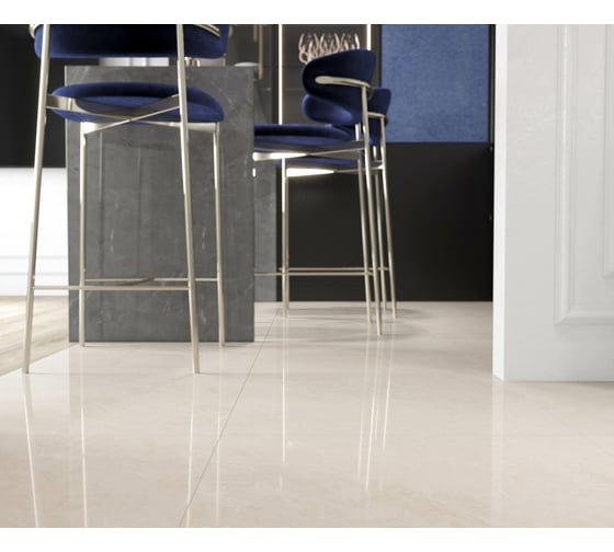 Керамогранит LAPARET french crema кремовый 60x60 см, полированный 1,44 кв.м, 4 шт. в упаковке х9999294547
