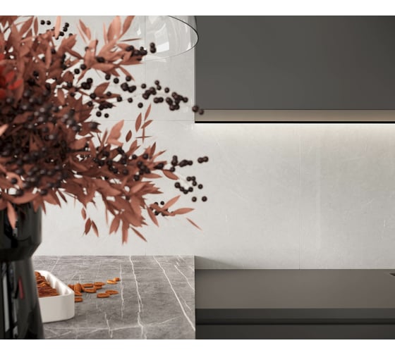 Керамогранит LAPARET french smoke светло-серый, 60x60 см, матовый, 1.44 кв.м, 4 шт. в упаковке х9999294640
