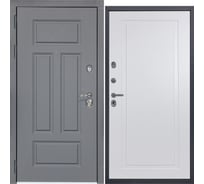 Дверь DIVA МХ-29 2050x960 мм Левая Ясень графит - Н10 Белый Софт УТ-00077764
