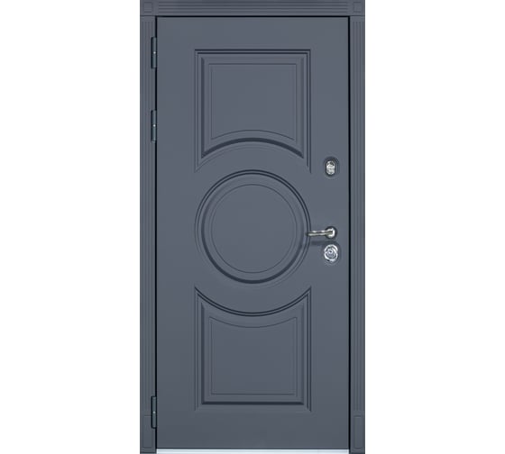 Дверь DIVA МХ-30 2050x860 мм Левая Серый софт - Д11 Белый софт УТ-00077007