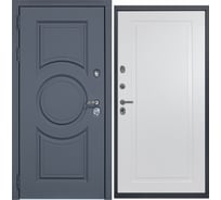 Дверь DIVA МХ-30 2050x860 мм Левая Серый софт - Н10 Белый софт УТ-00077324