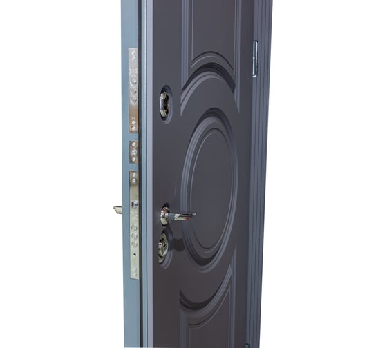 Дверь DIVA МХ-30 2050x860 мм Левая Серый софт - Д7 Софт шампань УТ-00077320