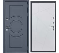Дверь DIVA МХ-30 2050x860 мм Правая Серый софт - Д11 Белый софт УТ-00077008