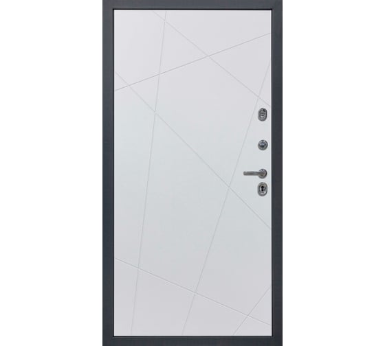 Дверь DIVA МХ-30 2050x860 мм Правая Серый софт - Д11 Белый софт УТ-00077008