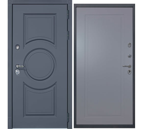 Дверь DIVA МХ-30 2050x860 мм Правая Серый софт - Н10 Силк маус УТ-00077333 1