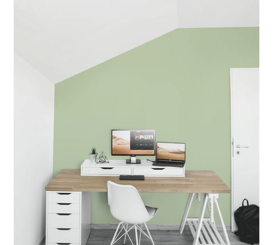 Краска для кухонь и ванных комнат Simple Лаунж 7 база А (2,25 л) – цвет 7690 YXBFEM22Z3