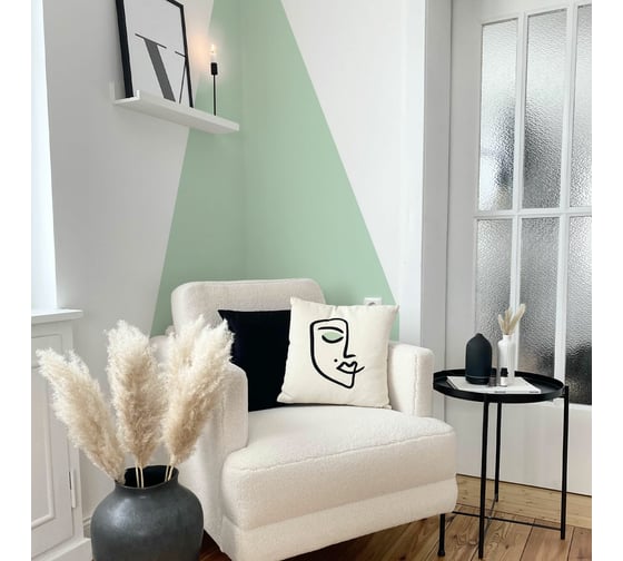 Краска для кухонь и ванных комнат Simple Лаунж 7 база А (2,25 л) цвет 7626 X18U5YU45J