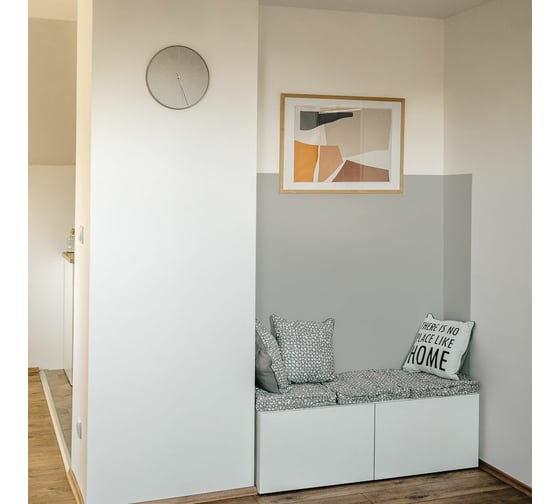 Краска для кухонь и ванных комнат Simple Лаунж 7 база А (2,25 л) цвет 8298 TZQXASR1GZ