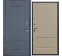 Дверь DIVA МХ-38 2050x960 мм, левая, Ясень графит - Д7 Софт шампань УТ-00077261