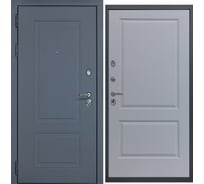 Дверь DIVA МХ-38 2050x860 мм, левая, Ясень графит - Д7 Силк маус УТ-00077253