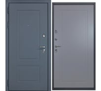 Дверь DIVA МХ-38 2050x860 мм, левая, Ясень графит - Н10 Силк маус УТ-00077267