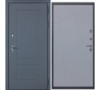 Дверь DIVA МХ-38 2050x860 мм, правая, Ясень графит - Д11 Силк маус УТ-00077227