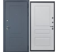 Дверь DIVA МХ-38 2050x960 мм, правая, Ясень графит - Д13 Белый софт УТ-00077237