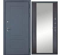Дверь DIVA МХ-38 Зеркало 2050x860 мм, правая, Ясень графит - Д15 Венге УТ-00077281
