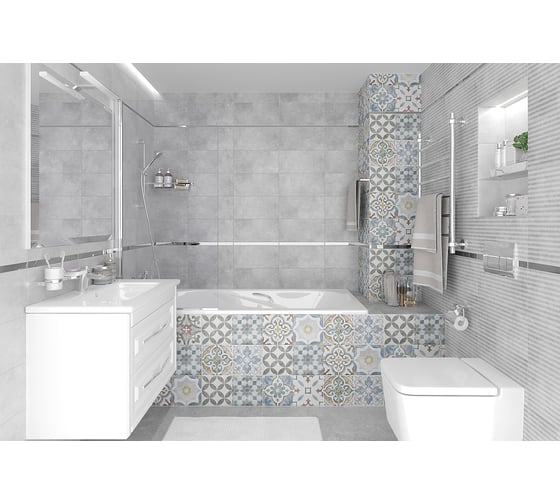 Керамогранит LAPARET Allure серый sg162800n, 40.2x40.2 см, 1.62 кв. м, 10 шт. х9999217196