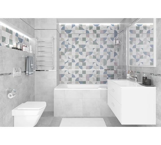 Керамогранит LAPARET Allure серый sg162800n, 40.2x40.2 см, 1.62 кв. м, 10 шт. х9999217196