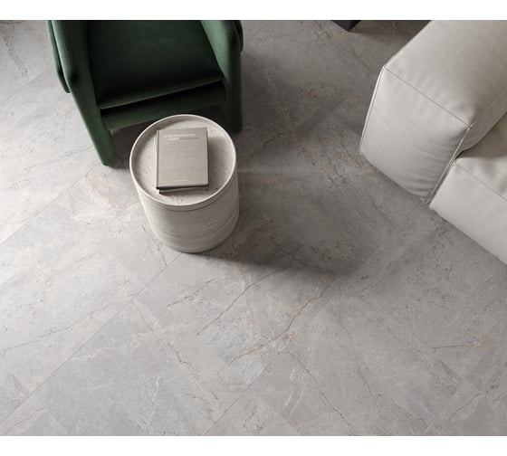Керамогранит LAPARET Carved river gray 60x120 см, карвинг, 1.44 кв. м, 2 шт. х9999282561