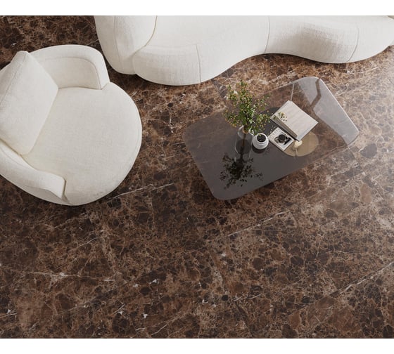 Керамогранит LAPARET Emperador brown 60x60 см, полированный, 1.44 кв. м, 4 шт. х9999287010