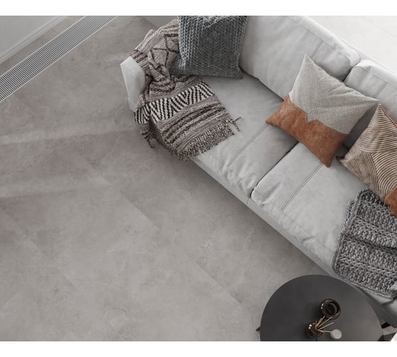 Керамогранит LAPARET Charon gray 60x120 см, cтруктурный карвинг, 1.44 кв. м, 2 шт. х9999286864