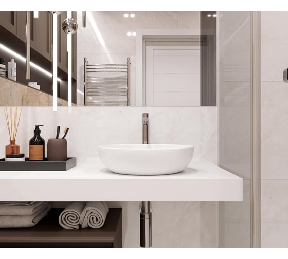 Керамогранит LAPARET Antalya bianco 60x60 см, матовый, 1.44 кв. м, 4 шт. х9999287031