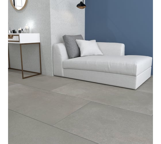 Керамогранит LAPARET Betonhome серый, 60x120 см, 1.44 кв. м, 2 шт. х9999277907